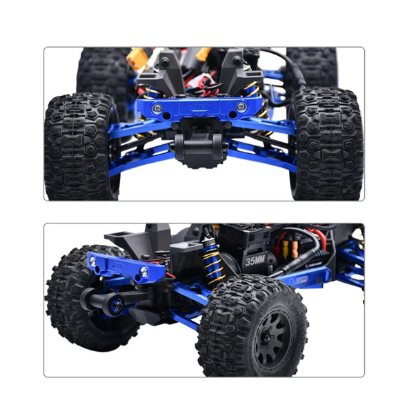 GPM Racing Special Material Bearing Wheelie Bar Blue for Traxxas 1/16 Mini Maxx