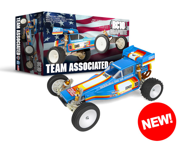 Associated 6030 1/10 RC10 Graphite Electric Competition Off-Road Buggy Kit