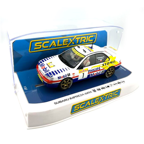 Scalextric C4507 Subaru Impreza WRX - 1997 ERC Champion - 1/32 Slot Car