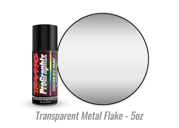Traxxas 5049 ProGraphix RC Body Spray Paint - Transparent Metal Flake (5oz)