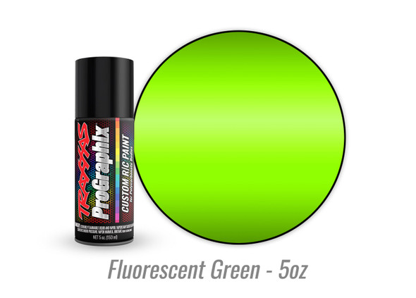 Traxxas 5062 ProGraphix RC Body Spray Paint - Fluorescent Green (5oz)