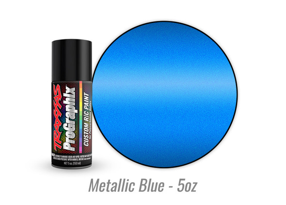 Traxxas 5074 ProGraphix RC Body Spray Paint - Metallic Blue (5oz)
