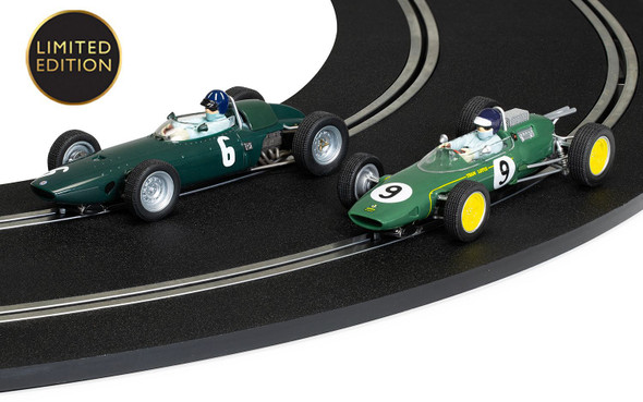 Scalextric C4580A 1963 Monaco Grand Prix - Twin Car Pack 1:32 Slot Race Set