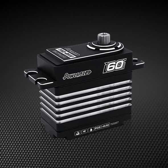 Power HD T60-BHV Brushless Servo 8.4v 60kg -BLACK