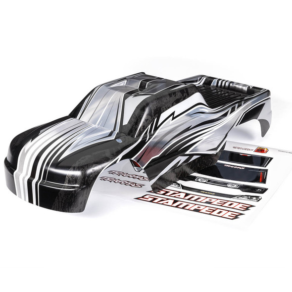 Traxxas 3651L ProGraphix Body Requires Paint w/ Decal Sheet for Stampede