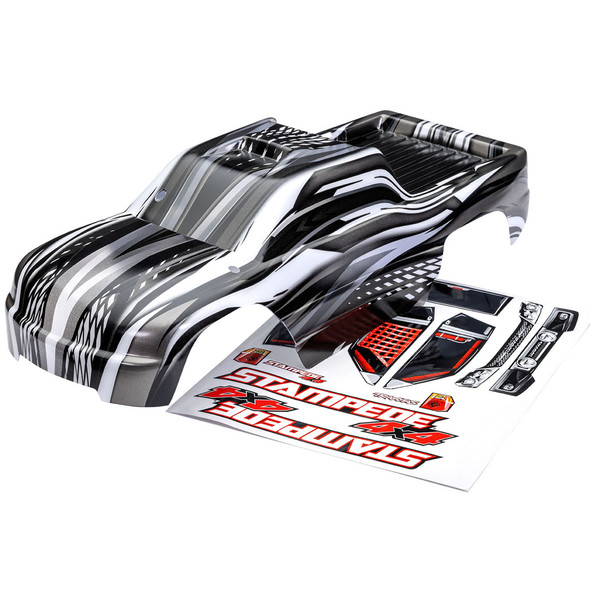 Traxxas 6729 ProGraphix Body Requires Paint w/ Decal Sheet for Stampede 4X4