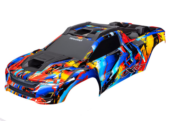 Traxxas 7899 Painted, Decals Applied Rock n' Roll Body w/ F/R Body Supports for XRT