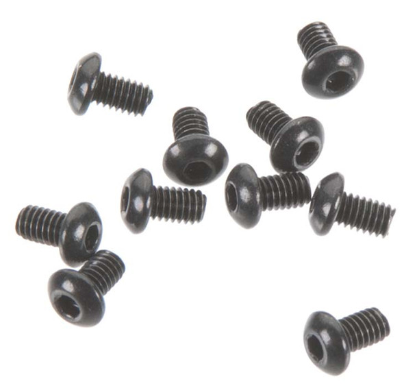 HPI 100864 Button Head Screw M2.5x4mm Hex Socket (10)