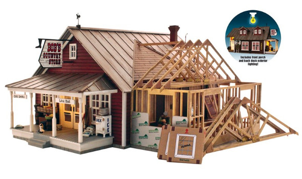 Woodland Scenics Country Store Expansion O Railroad Train Building BR5845