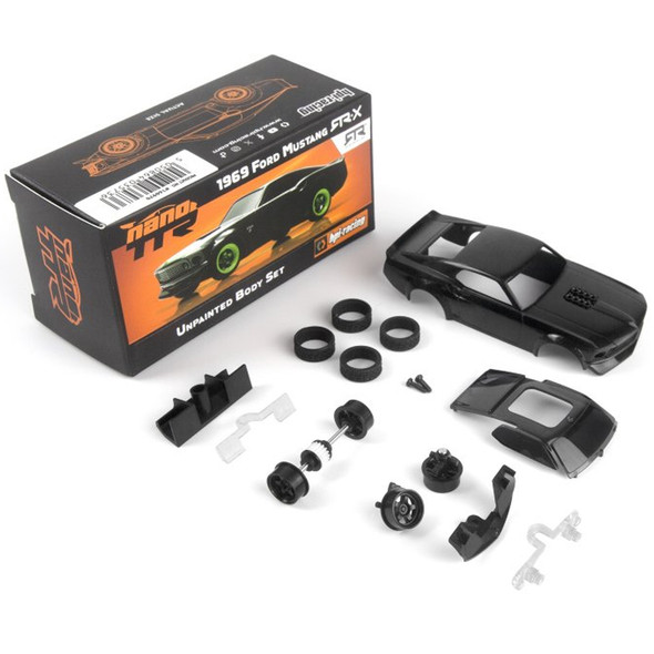 HPI 160970 nano-TTR 1969 Ford Mustang RTR-X Unpainted Body Set