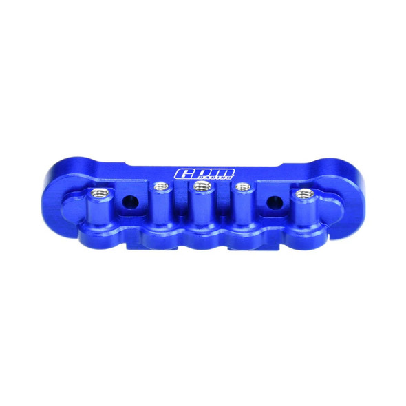 GPM Aluminum 7075 Alloy Front Lower Suspension Mount Blue for 1/8 KRATON 6S EXB