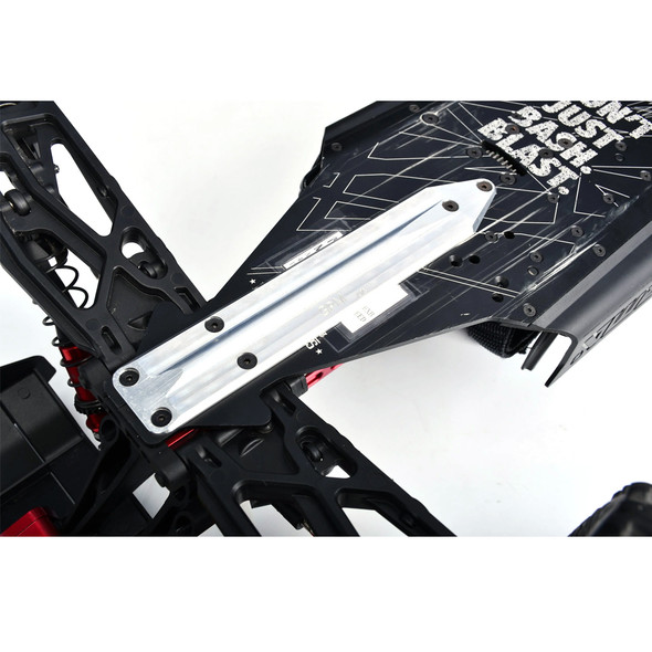 GPM Aluminum 7075 Alloy Rear Chassis Skid Plate Brace Blue for 1/8 KRATON 6S