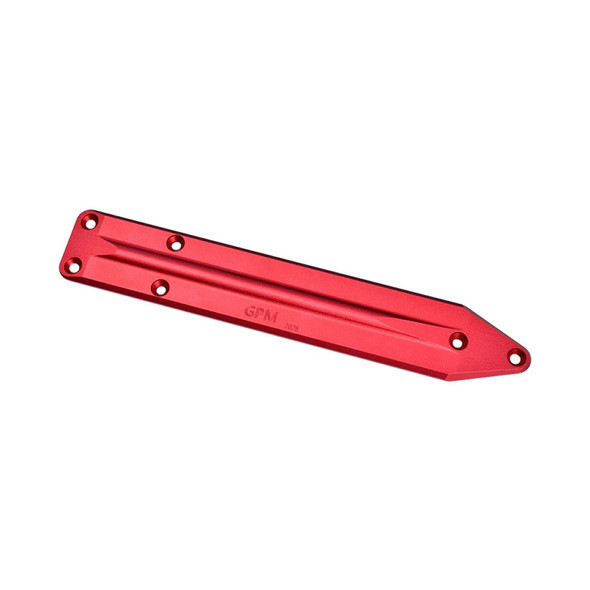 GPM Aluminum 7075 Alloy Rear Chassis Skid Plate Brace Red for 1/8 KRATON 6S
