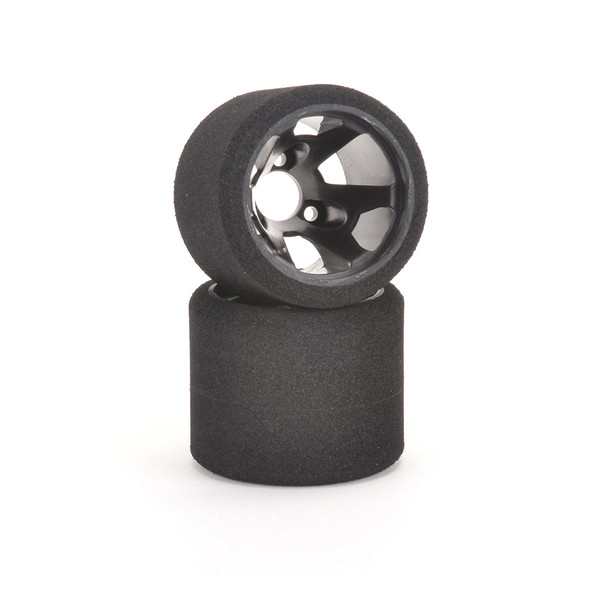 Contact RC JT2-30RA 1/12 A Foam Rear Pink Tires 30Sh w/ Black Rim 46mm (2)