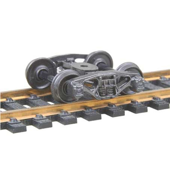 Kadee 500 Bettendorf 50-ton Trucks Metal Fully Sprung Equalized Trucks (2) : HO Scale
