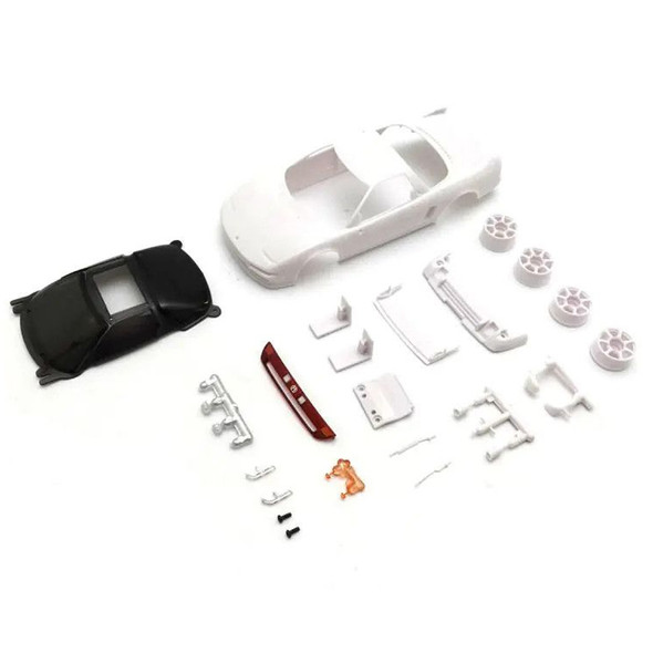 Kyosho MZN220 Honda NSX White Body Set w/ Wheels for RWD Mini-Z