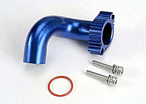 Traxxas 5287 Header Blue Anodized Rustler 2.5