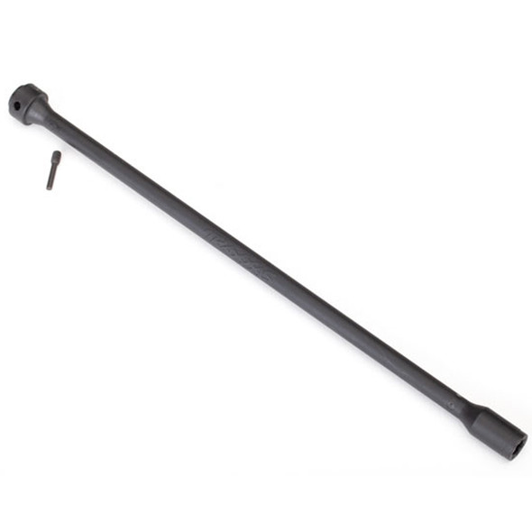 Traxxas 6767 Black Plastic Center Driveshaft w/ Screw Pin : Rustler 4x4