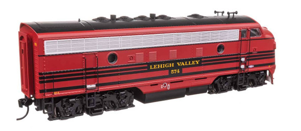 Walthers EMD F7 A Locomotive - Standard DC - Lehigh Valley #574 HO Scale