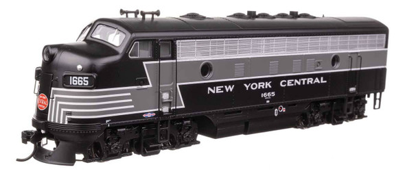 Walthers 11410 EMD F7 A-B Locomotive Set Standard DC - New York Central #1665/2434 HO Scale