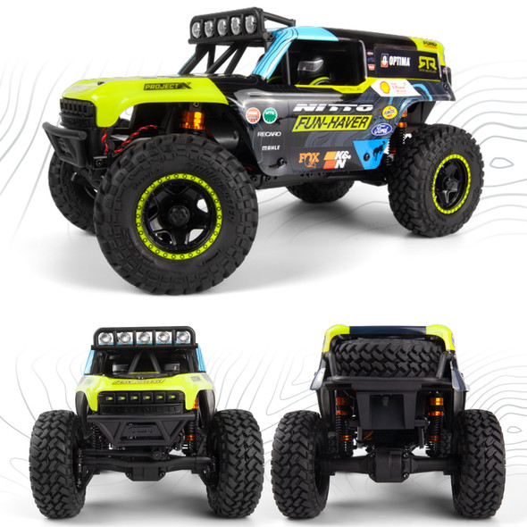 HPI 160804 1/18 Venture18 U4 Brushed Ford Bronco 4400 - VGJR RTR Trail Truck
