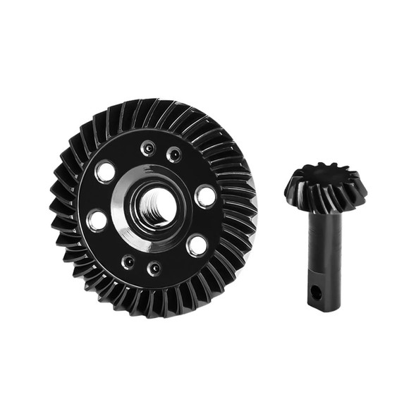 GPM Racing 20Cr Steel Spiral-Cut Front Differential Gear 13T/37T for Slash 4X4