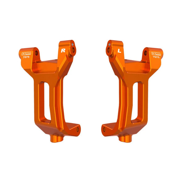 GPM Aluminum 7075 Alloy Front Caster Blocks Orange for Traxxas Pro Scale Sand Car
