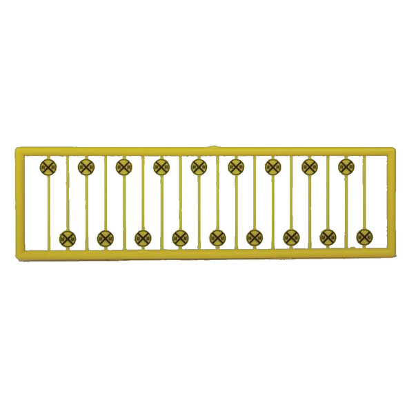 Tichy Train Group 2621 Crossing Advance Warning Signs Diagonal Cross (18) N Scale