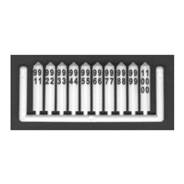Tichy Train Group 8246 Concrete Milepost Markers #51 to 100 HO Scale