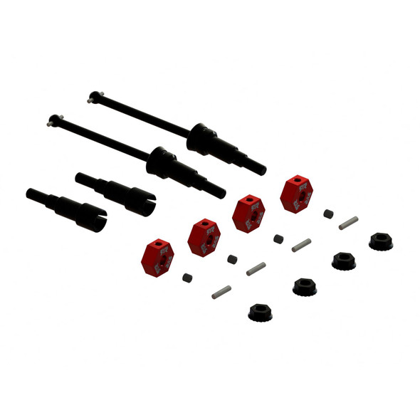 ARRMA ARA311198 Metal Axle & Hex Set for Granite Grom Mega