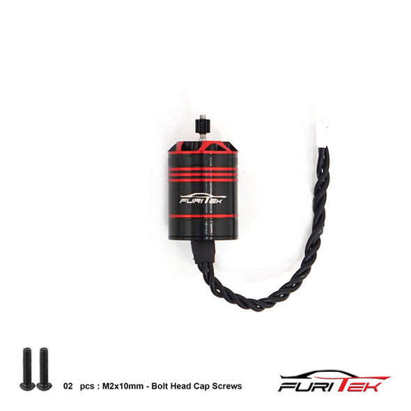 Furitek Cedar 1825 3456Kv Inrunner Brushless Motor w/ 11T Steel Pinion for SCX24