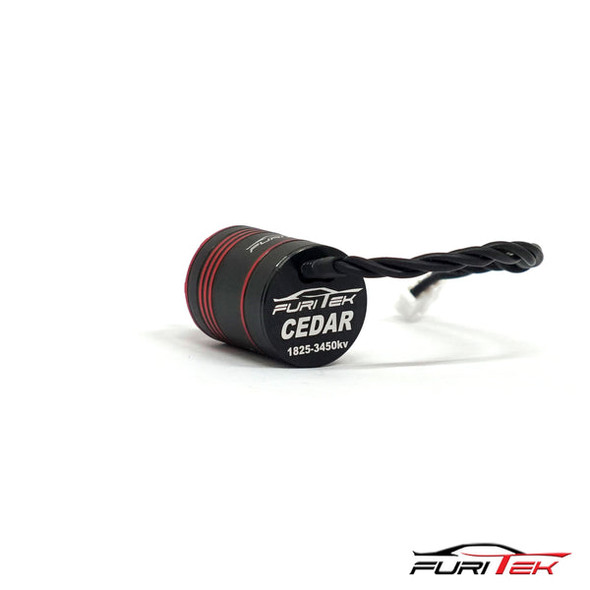 Furitek Cedar 1825 3456Kv Inrunner Brushless Motor w/ 11T Steel Pinion for SCX24
