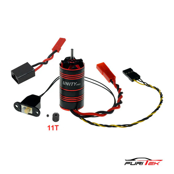 Furitek CRAWLCORE Waterproof Combo UNITY PRO 2-in-1 ESC & Motor for TRX4M