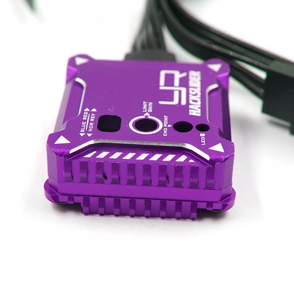 Yeah Racing YE-0044PP Hackslider Drift Performance Tuned Gyro Purple for RC Drift
