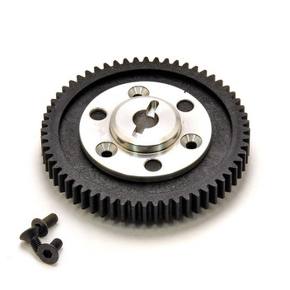 HoBao 22310 Pulley 60T M0.8 w/ CNC Aluminum Pulley Mount : Hyper EPX
