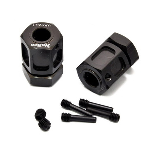 HoBao 86108 Wheel Hub Set Thread-W. +12mm : Hyper 7TQ/ GTS/GTB/SS/SST/VS HoBao 86108 Wheel Hub Set Thread-W. +12mm : Hyper 7TQ/ GTS/GTB/SS/SST/VS