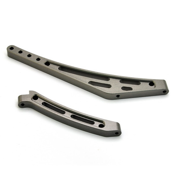 HoBao OP-0050 CNC F/R Chassis Stiffener Set : Hyper GTS / GTB / SS HoBao OP-0050 CNC F/R Chassis Stiffener Set : Hyper GTS / GTB / SS