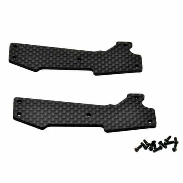 HoBao OP1-0069 Carbon Fiber Rear Lower Arm Stiffener (2Pcs) for Hyper TT2.0 HoBao OP1-0069 Carbon Fiber Rear Lower Arm Stiffener (2Pcs) for Hyper TT2.0