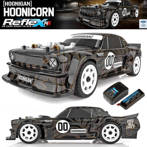 Associated 20178C Reflex 14R 1/14 Hoonicorn 4WD On-Road RTR Racing Car Lipo Combo