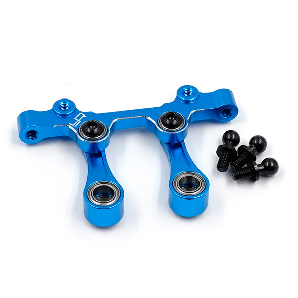 Yeah Racing TADT-004BU Aluminum Bearing Steering Set for Tamiya DT-04