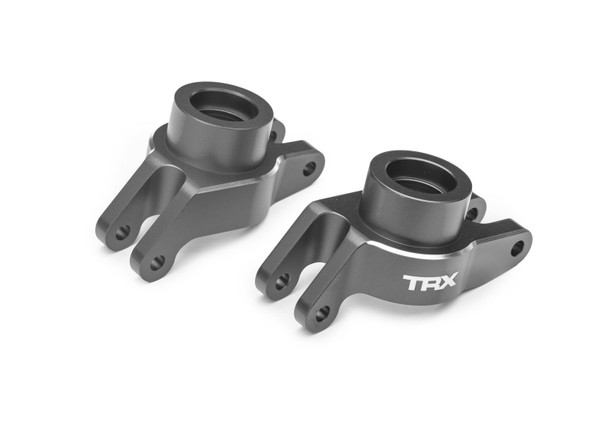 Traxxas 10252-GRAY Aluminum Stub Axle Carriers Gray for Maxx Slash / Maxx