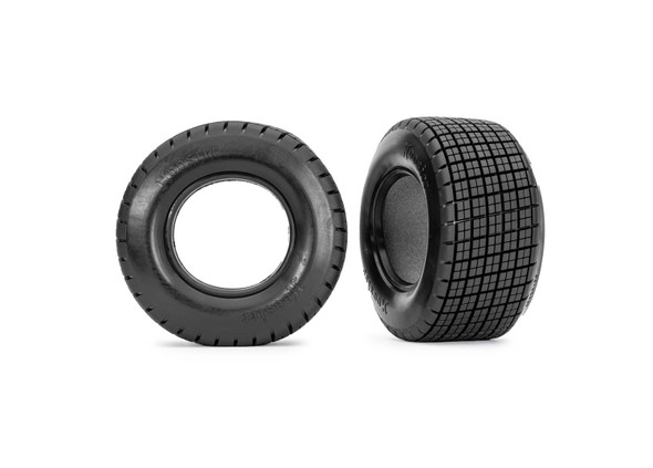 Traxxas 10470X Hoosier Dual-Profile Dirt Oval Tires w/ Foam Inserts (2) for Slash Modified