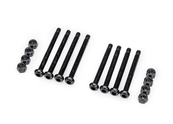 Traxxas 10740X Hardened Steel Outer Suspension Pins (8) for Mini Maxx