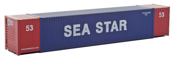 Walthers 53' Singamas Corrugated Side Container - Sea Star HO Scale