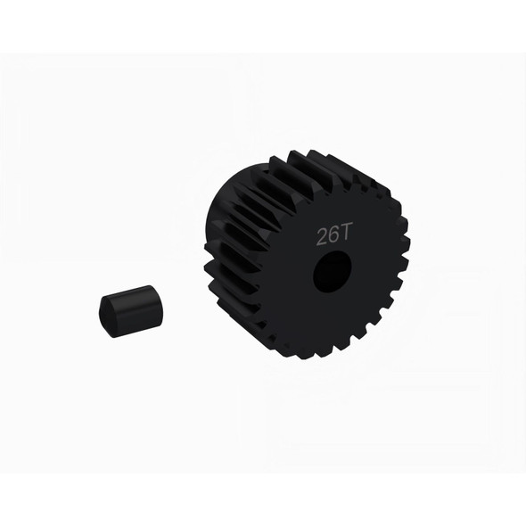 ARRMA ARA-2177 Pinion Gear 26T MOD 0.5 CNC 3.2mm Bore for 1/14 Typhon Grom