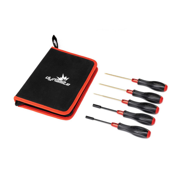 Dynamite - DYNT3040 1/10 Competition Hex Nut & Driver Wrench Set (5Pcs)