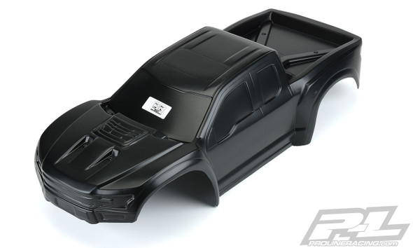 Pro-Line 3482-18 Pre-Cut 2017 Ford F-150 Raptor Tough-Color Black Body : X-MAXX