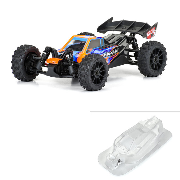Pro-Line PRO367100 Axis Light Weight Clear Body for 1/14 Typhon GROM