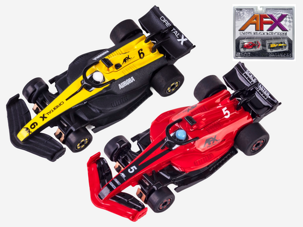 AFX 22106 Formula F1 Two-Pack Mega G+ HO Slot Cars