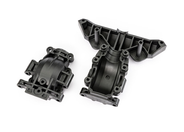 Traxxas 10728X Front Upper & Lower Bulkhead for Mini Maxx